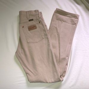 High Waisted Wrangler Pants